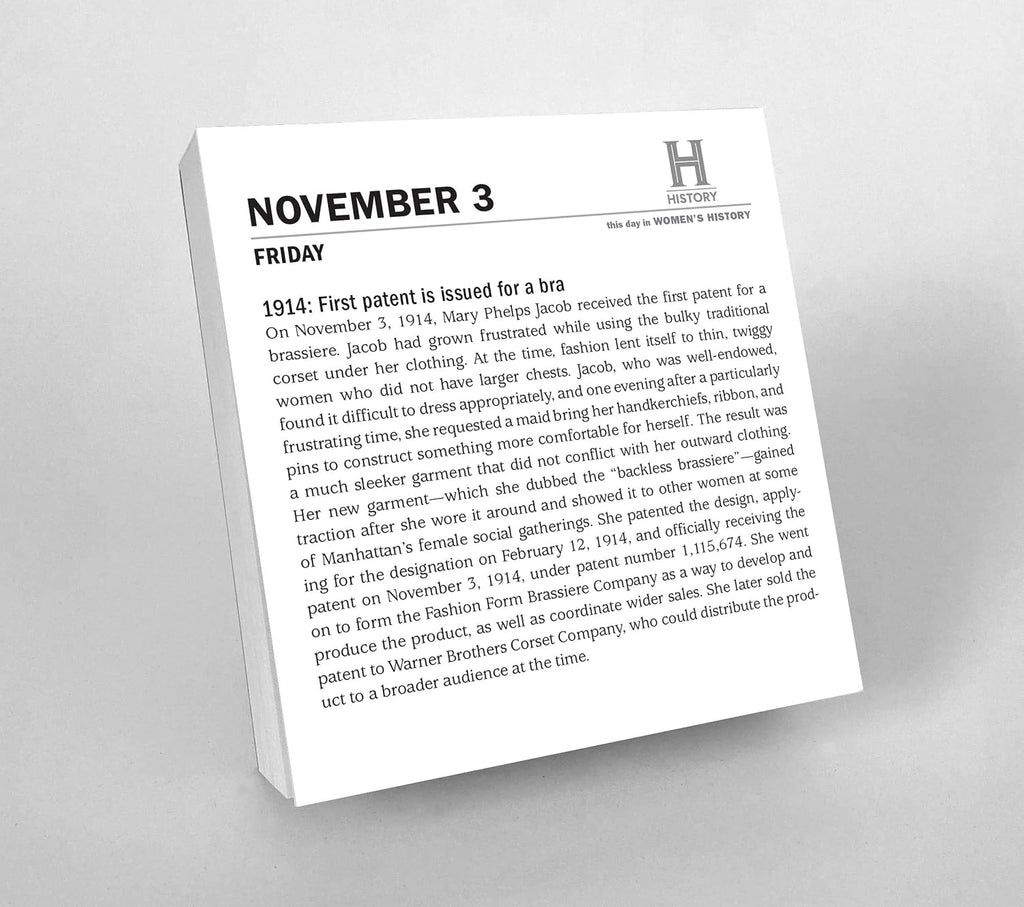 2023 History Channel This Day in Women's History Boxed Calendar: 365 Extraordinary Women and Events that Shaped History (Daily Calendar, Inspirational Desk Gift) (Moments in HISTORY™ Calendars)