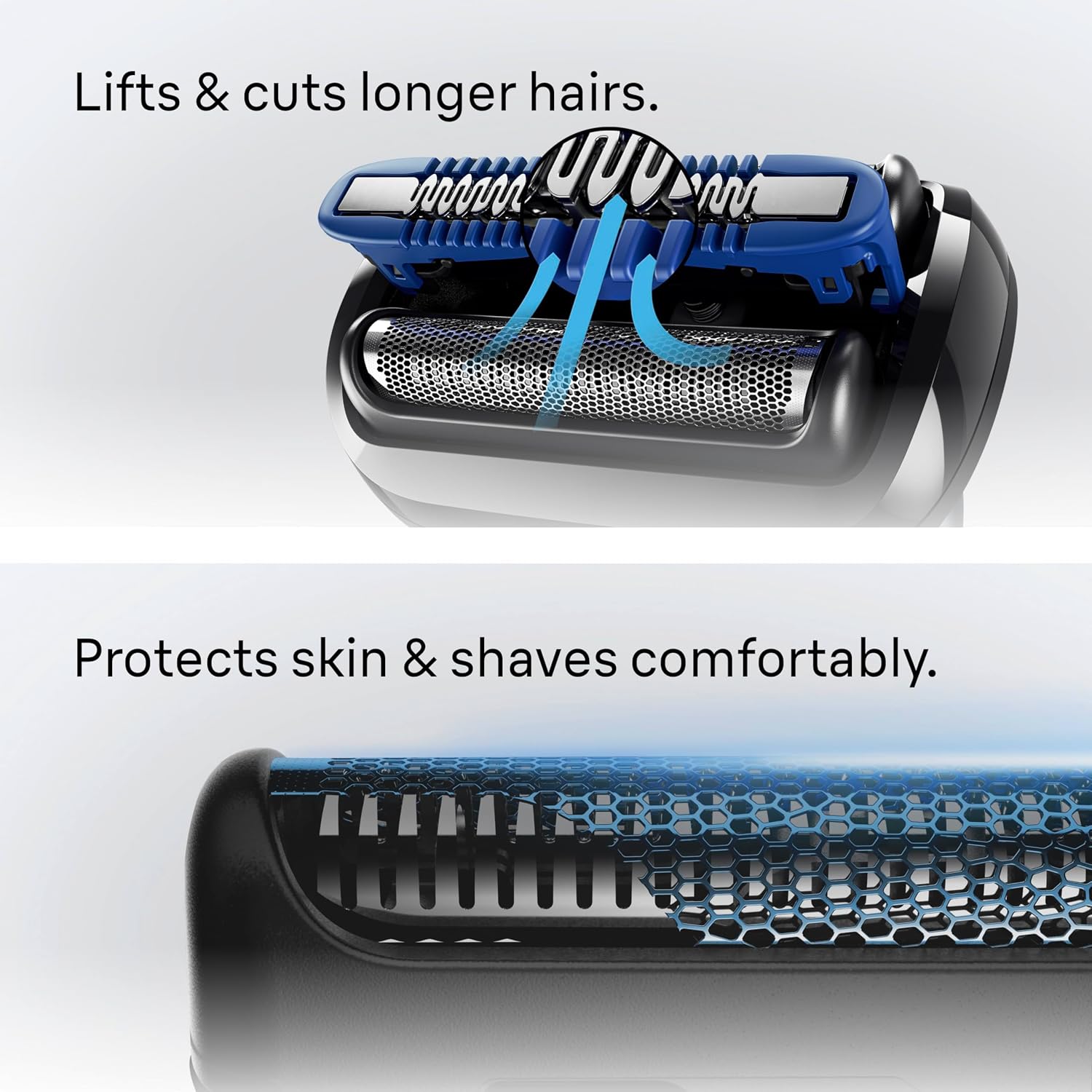 Braun Series 5 Electric Shaver for Men, Wet & Dry Foil Razor, Precision Trimmer Attachment, Body Groomer Attachment, Charging Stand, Travel Case, Black 5155cs