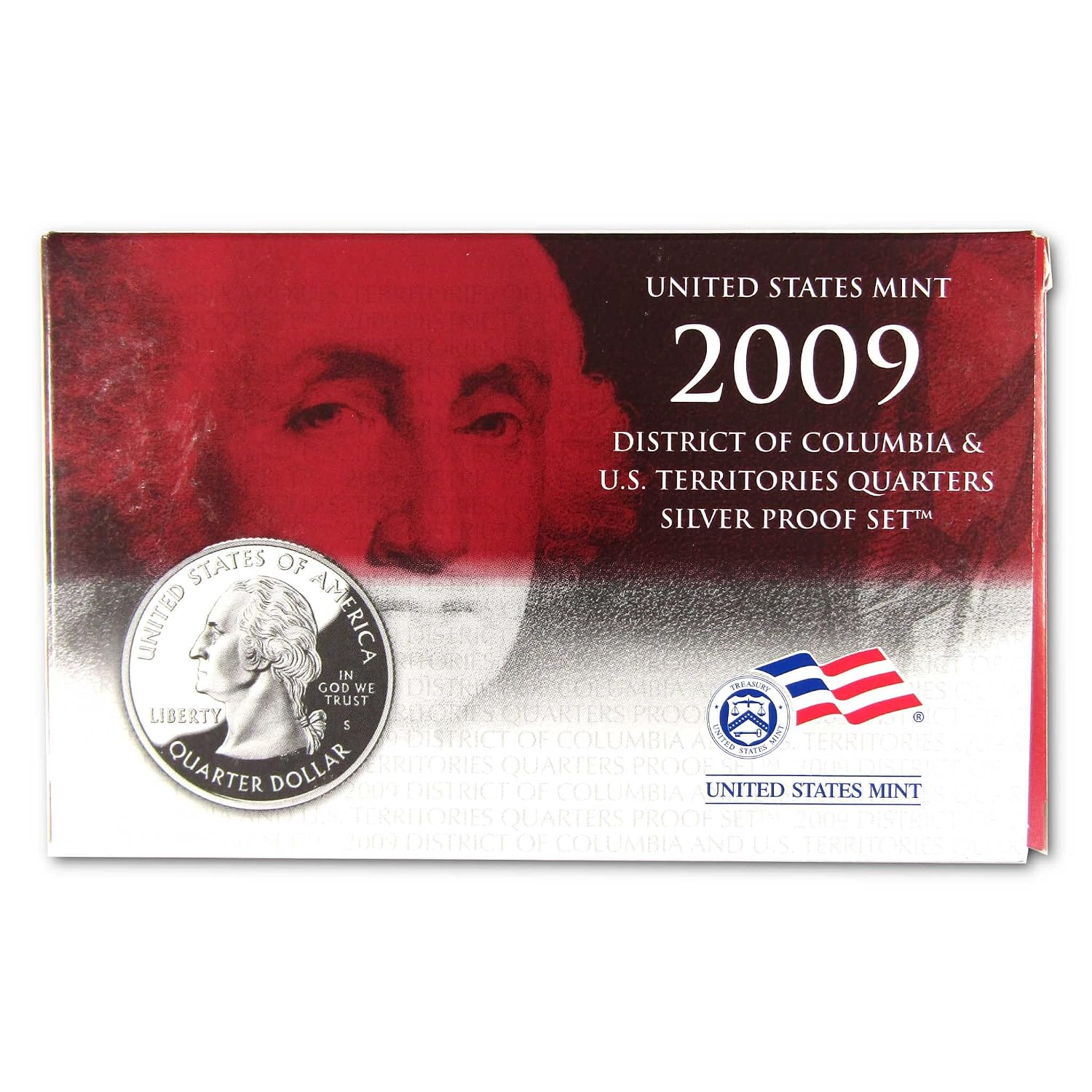 2009 D.C. & U.S Territories Quarter Silver Proof Set U.S. Mint OGP COA