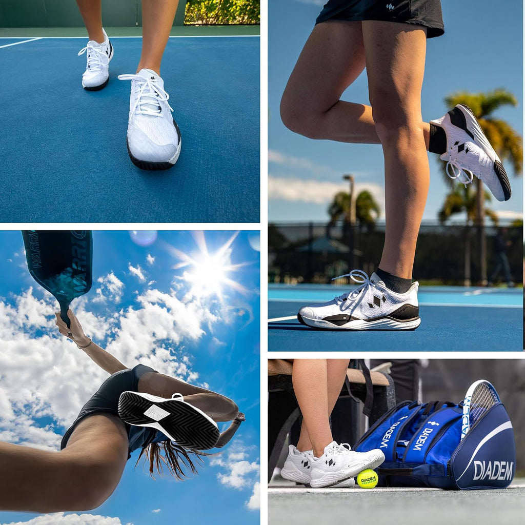 Diadem Court Burst | Pickleball & Tennis Shoes for Stability, Speed, Performance & Comfort
