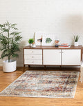Unique Loom Isabella Collection Area Rug - Adjani (7' 1' Square Ivory/Beige)