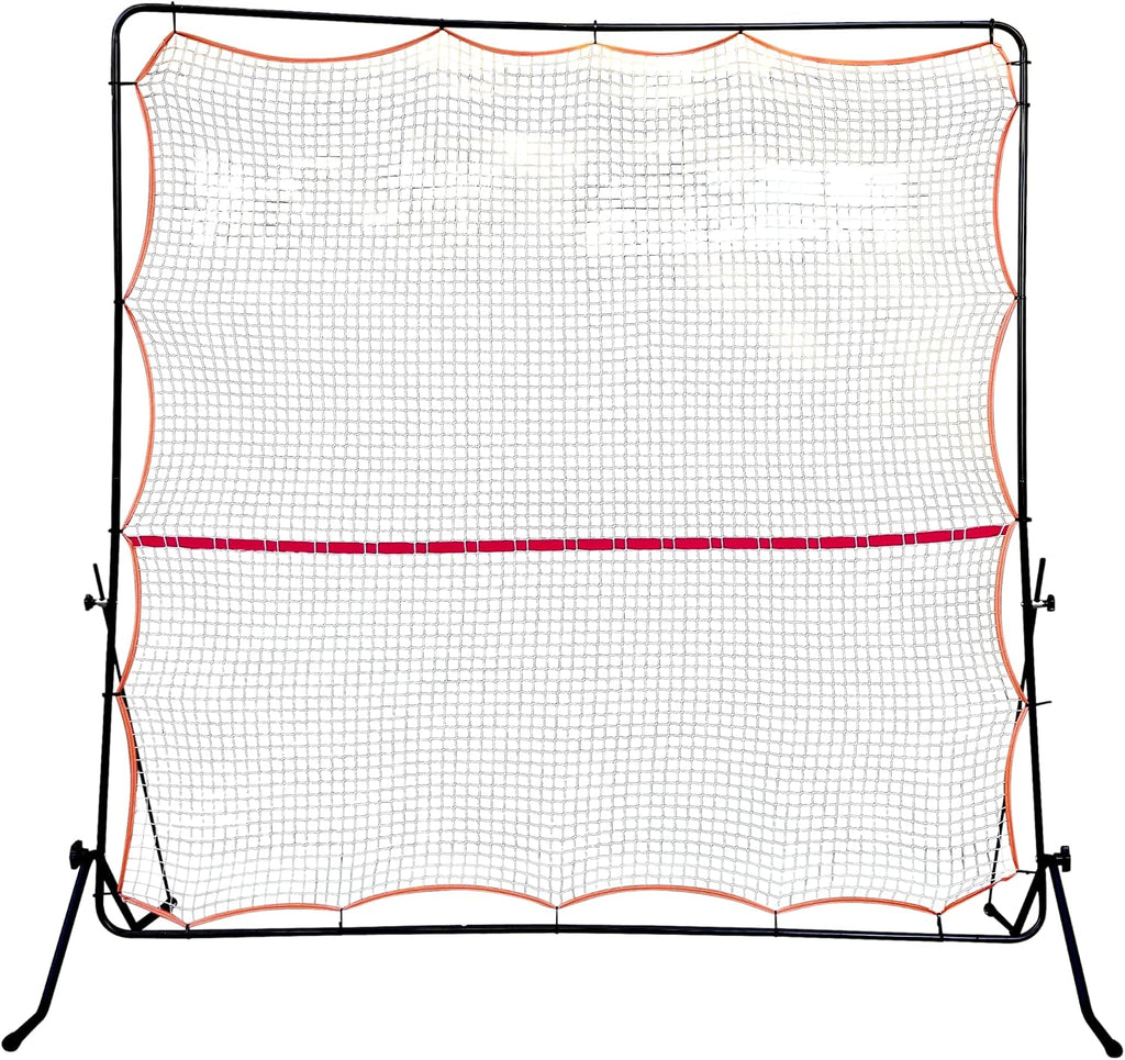 Tourna Rally Pro Adjustable Tilt Rebound Net (7x7 ft) for Tennis and Pickleball