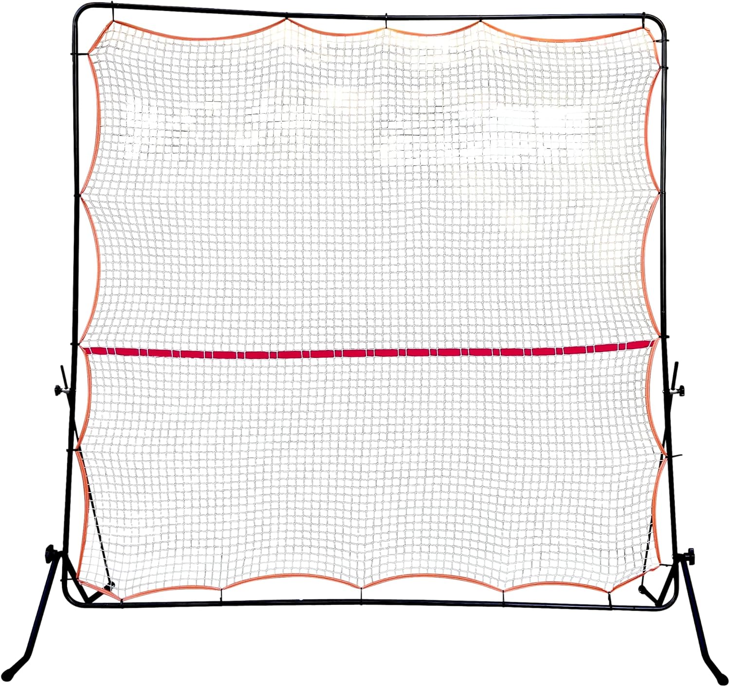 Tourna Rally Pro Adjustable Tilt Rebound Net (7x7 ft) for Tennis and Pickleball