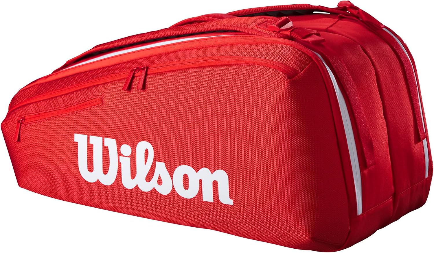 WILSON 2025 Super Tour Red Tennis Racket Bags