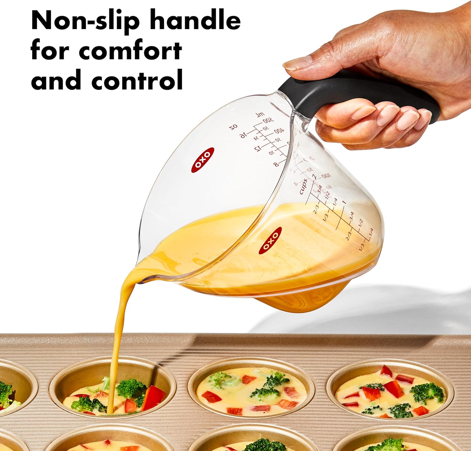 OXO Good Grips 3-Piece Angled Measuring Cup Set,(Pack of 12)