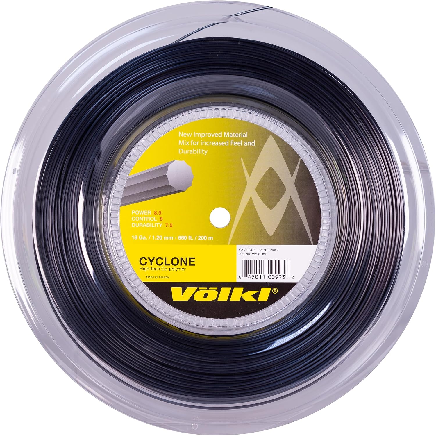 Volkl Cyclone Set Neon Tennis String