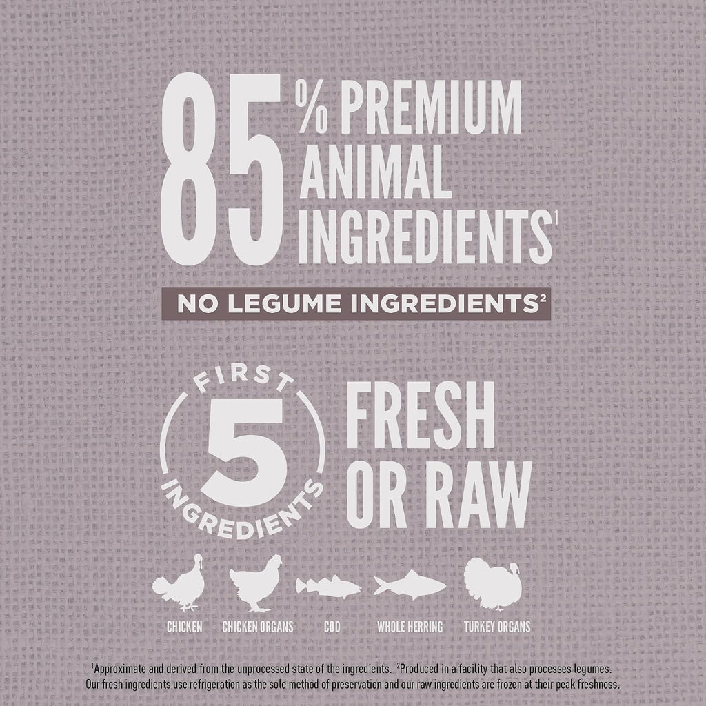 ORIJEN Amazing Grains High Protein Dry Dog Food Fit & Trim Recipe 22.5lb Bag