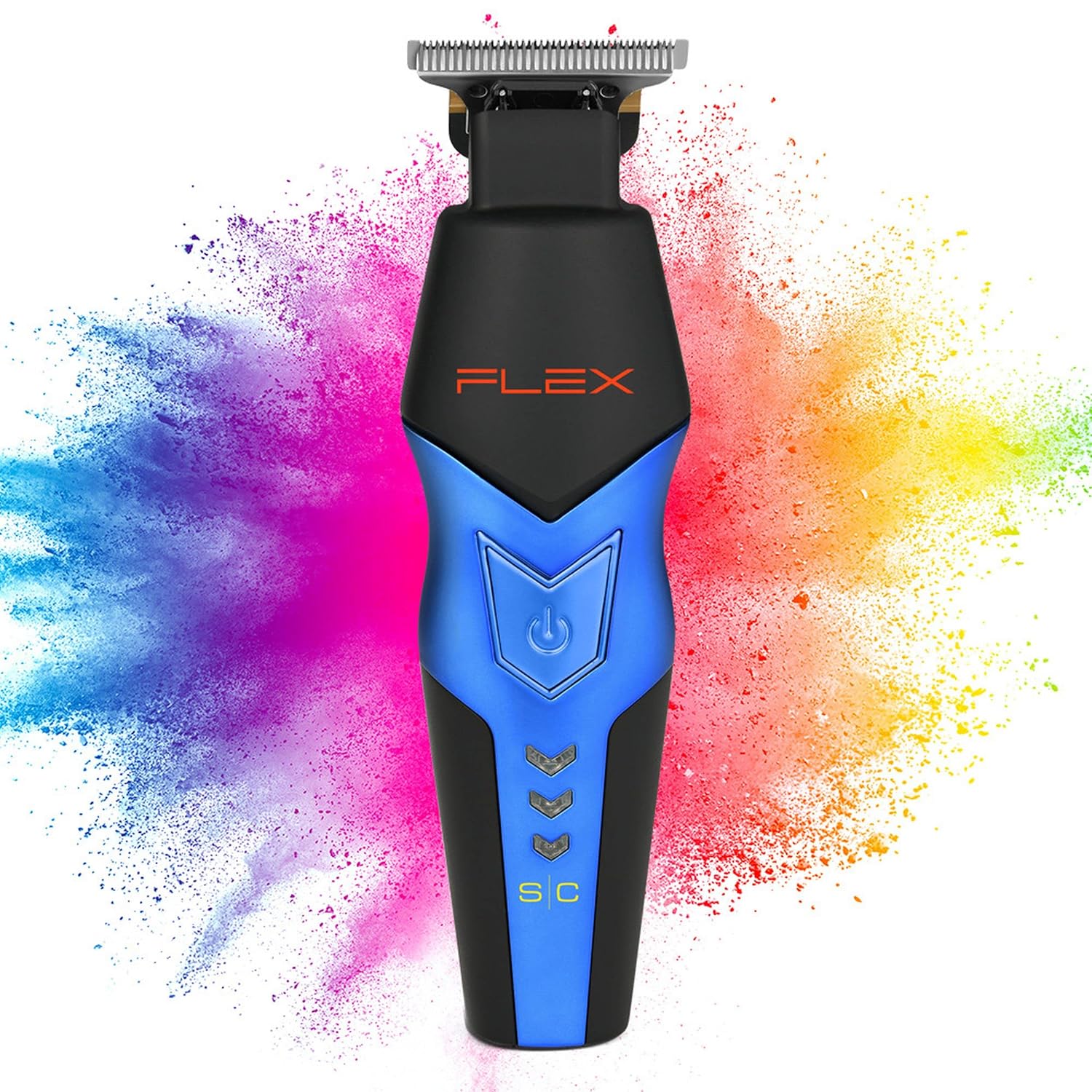 Stylecraft Flex Professional Modular Super-Torque Motor Cordless Hair Trimmer with 3 Modular Body Lids