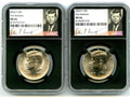2024 P D US MINT Kennedy Clad Half Dollar BLACK CORE MATCHING 2 COIN SIGNATURE RETRO FIRST RELEASES SET NGC Half Dollar NGC MS66