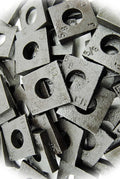 New Pack of (50) 5/8 Square Bevel Washers I-Beam Flange Wedge Multi-Purpose Comprehensive Hardware Fastener Assortment Kit MoPNEM02562
