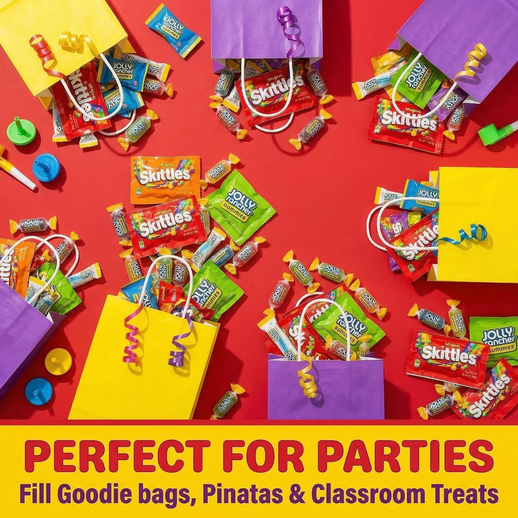 CANDYMAN Assorted Candy Variety Pack 20lbs, Candy Bulk Individually Wrapped, Party Favors Goodie Bags, Pinata Stuffers, Birthday Parties, Father's Day, Ship Cold