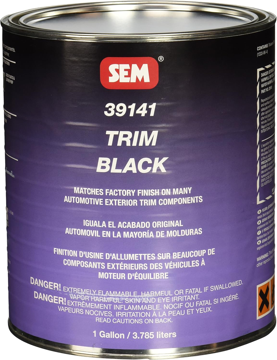 SEM 39141 Trim Black - 1 Gallon