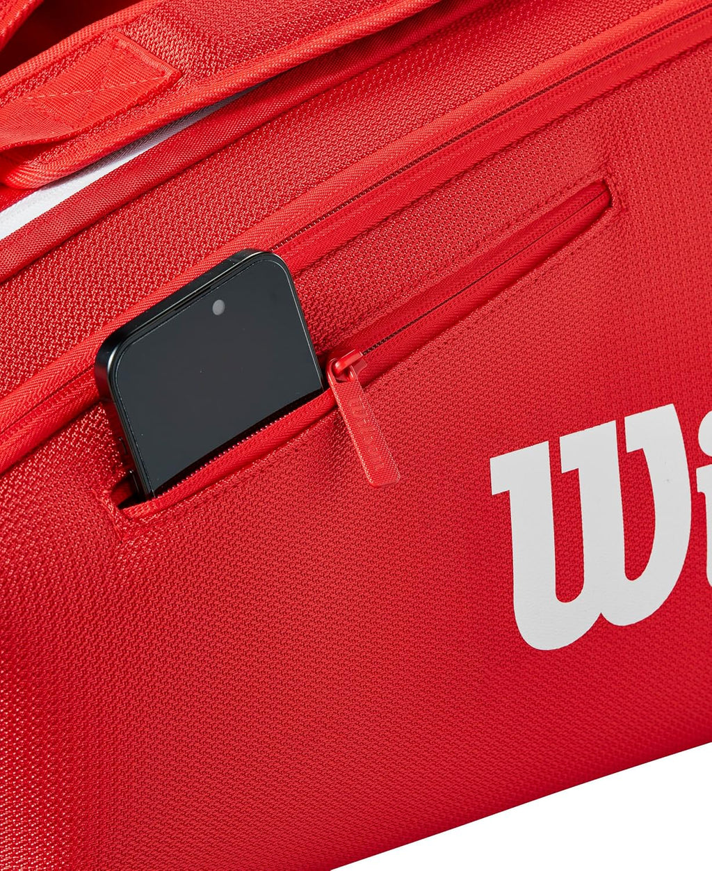WILSON 2025 Super Tour Red Tennis Racket Bags