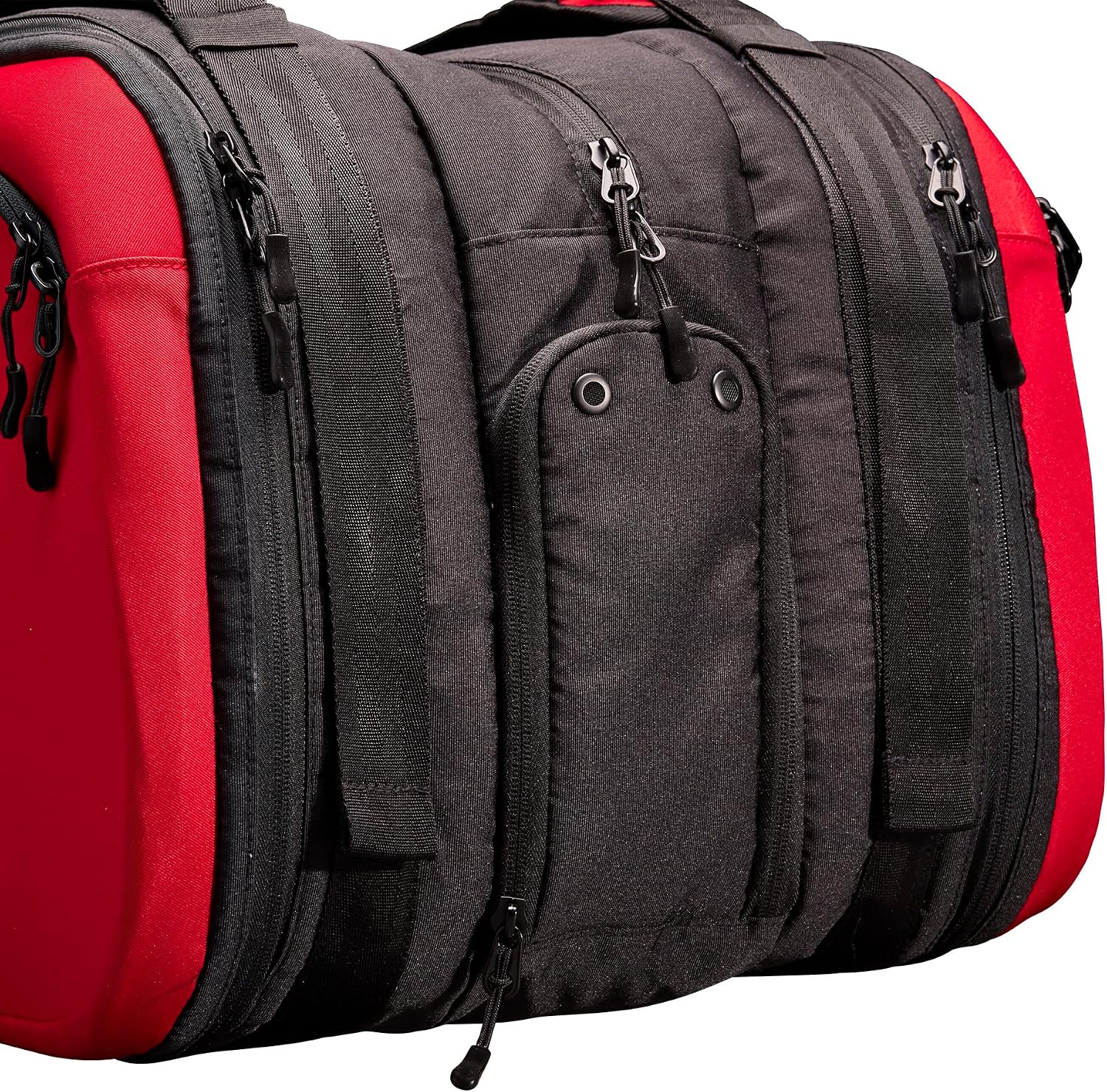 Wilson Clash V2 Super Tour Tennis Racket Bag - Red/Black, Holds up to 15 Rackets