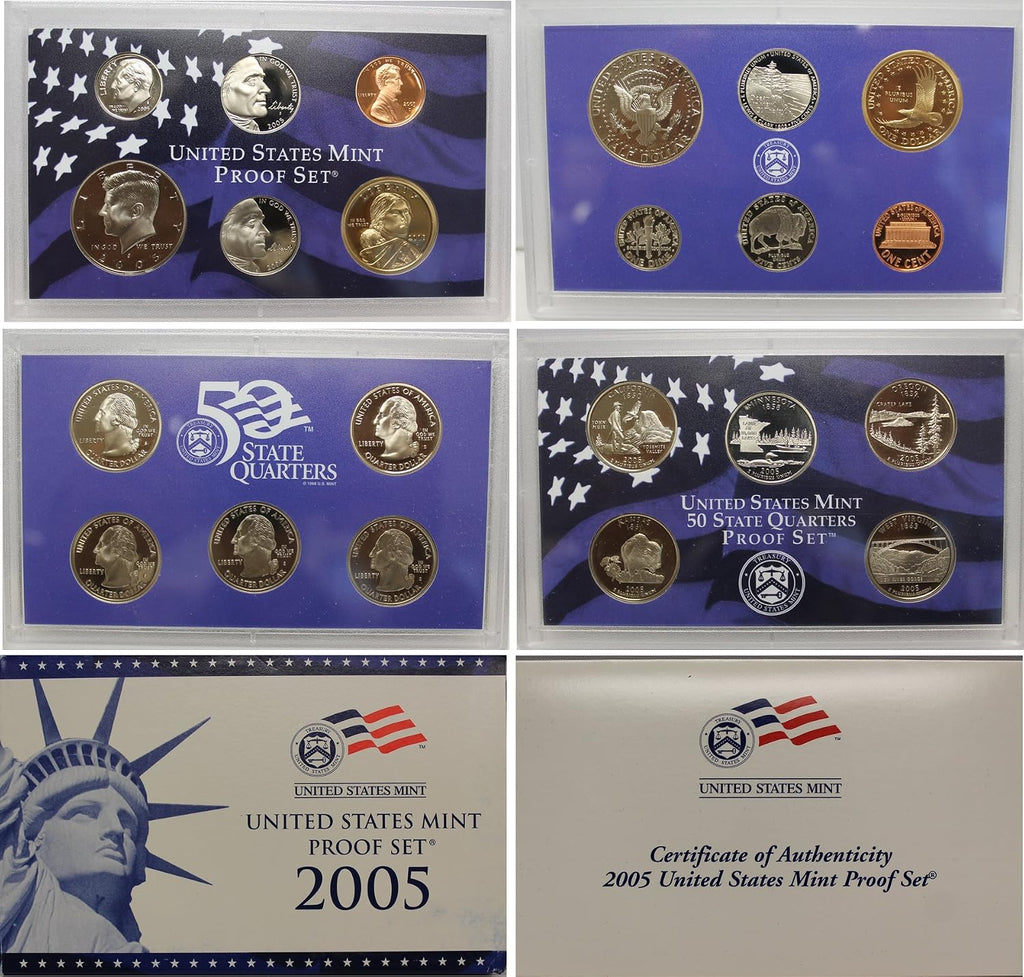 1999 S -2008 US Mint Set Clad Proof Set Run 109 coins