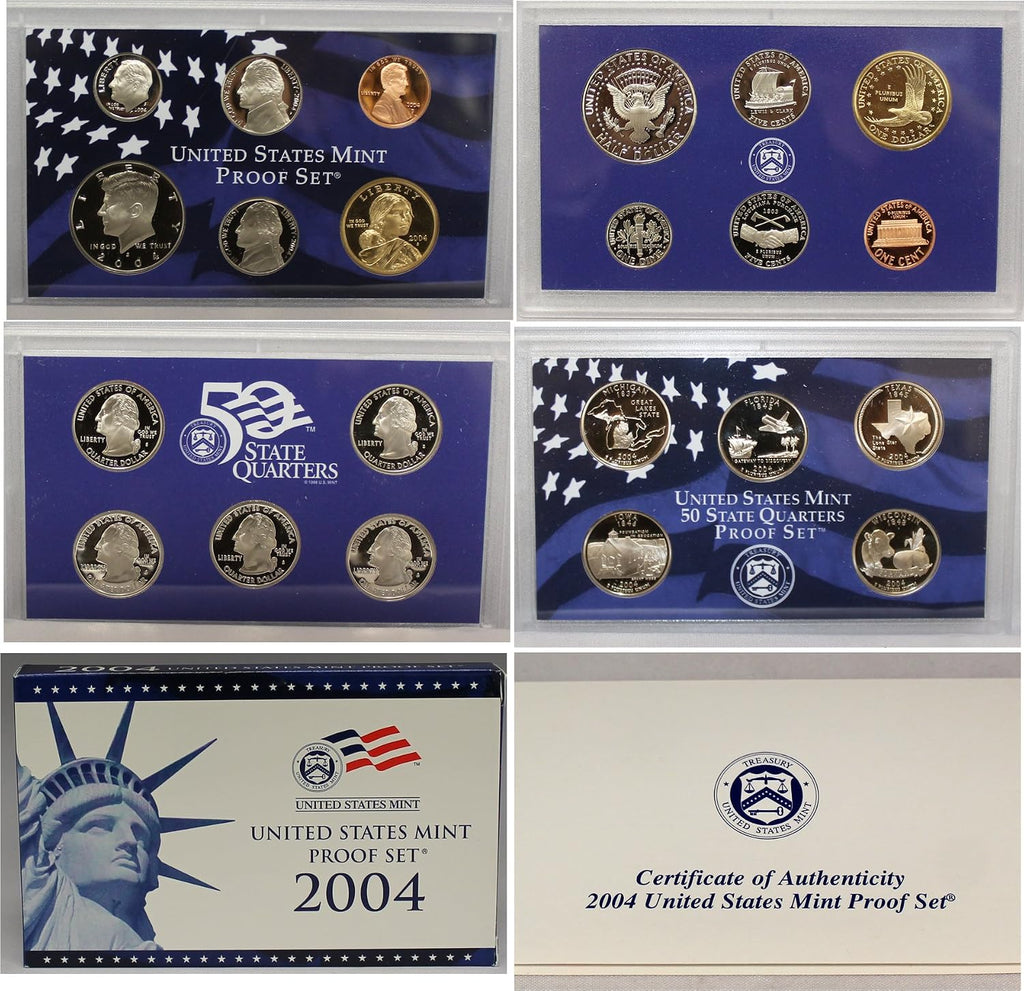 1999 S -2008 US Mint Set Clad Proof Set Run 109 coins