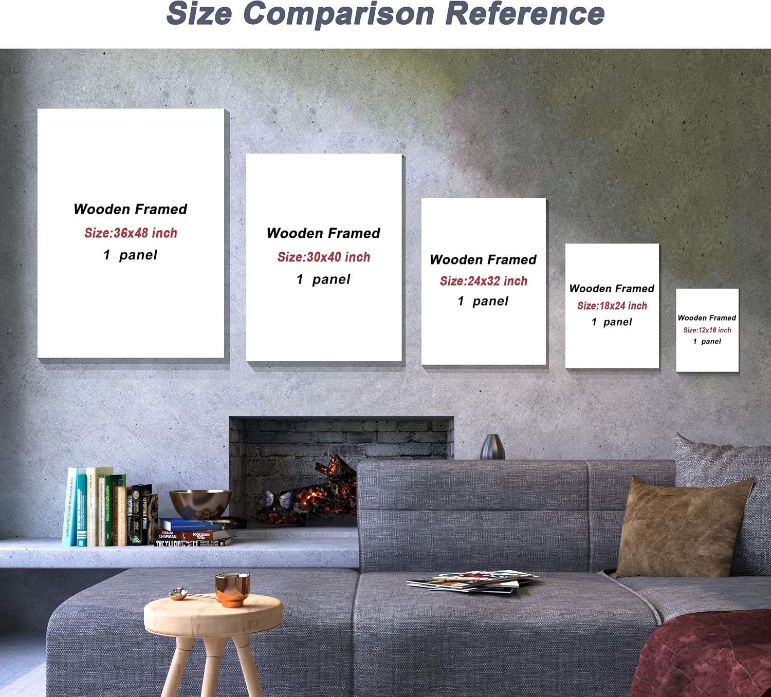Denozer 3 Piece Canvas Wall Art - European Town Canvas Wall Art - Coastal Flower Garden Artwork Painting Reproduction Print for Office Gallery Wrapped Ready to Hang (36'x46' x 3 Panel)