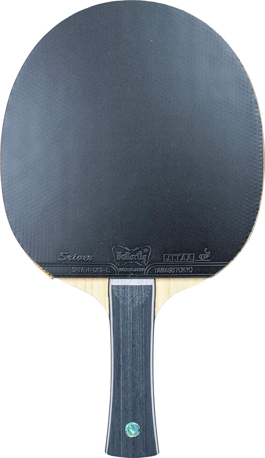 Butterfly My First Carbon Pro-Line Table Tennis Racket - Ideal for Solid, Balanced Play Featuring A Smaller Handle - Recommended for Future Champions - Pro-Line Series