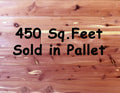 Cedar Elements Aromatic Red Cedar Planking Closet Liner 1/4' x3-3/4 x48 inch Unfinished Red Cedar Aromatic Cedar Tongue and Groove Wall Plank (450 Square Feet 1Pallet) Little Wholesale Program
