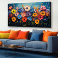 Flower Pictures Wall Decor Bedroom Large Colorful Wall Art for Living Room Floral Home Office Apartment Decor 29 x 58 Inch