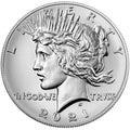 2021 No Mint Mark Peace Dollar US Mint Uncirculated