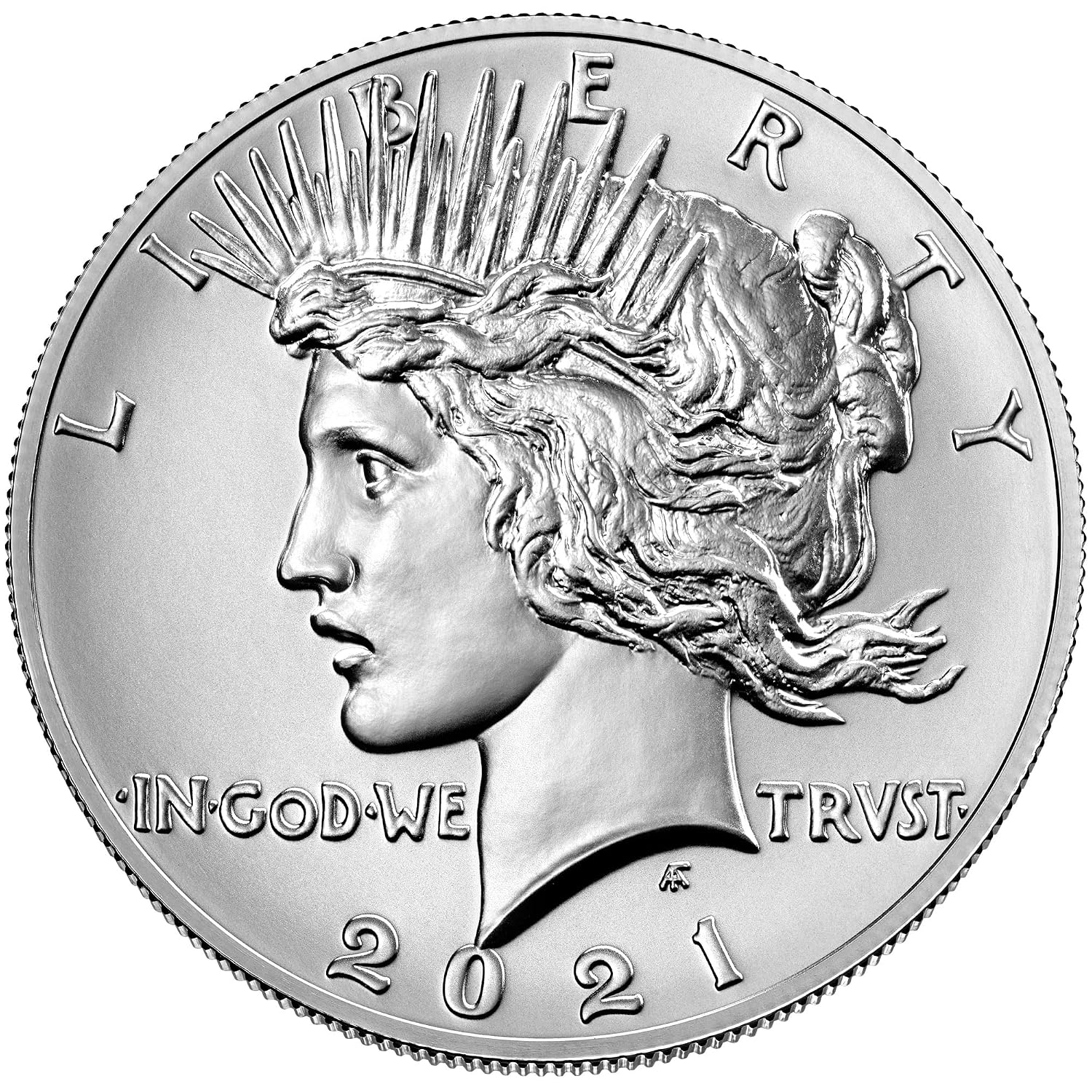 2021 No Mint Mark Peace Dollar US Mint Uncirculated