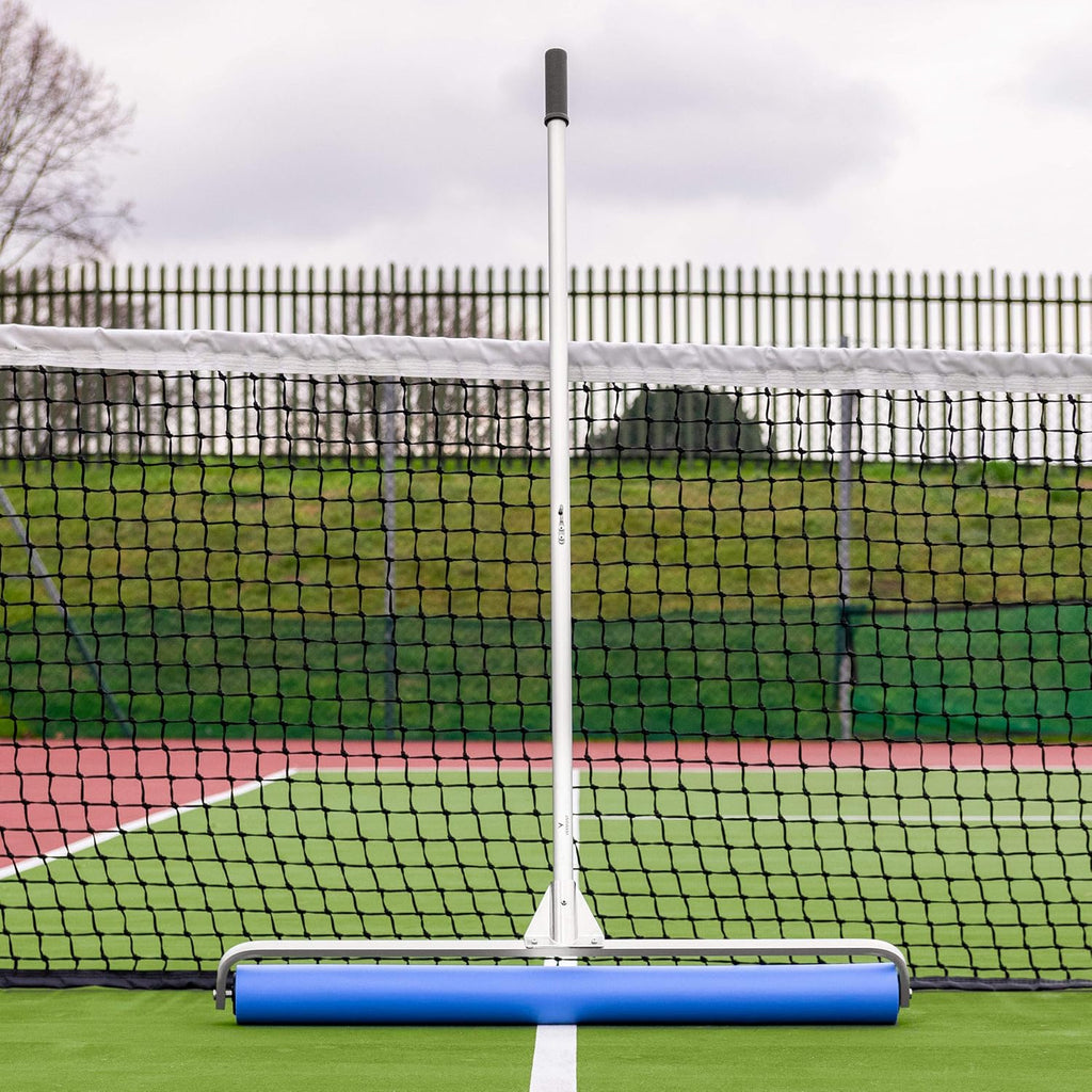Vermont Rol-Dri Tennis Court Roller Squeegee - Blue PVA & PU Foam Tennis Squeegee | Lightweight with Exceptional Court Coverage | 36in Sweep Tennis Brush | Quick Clearing
