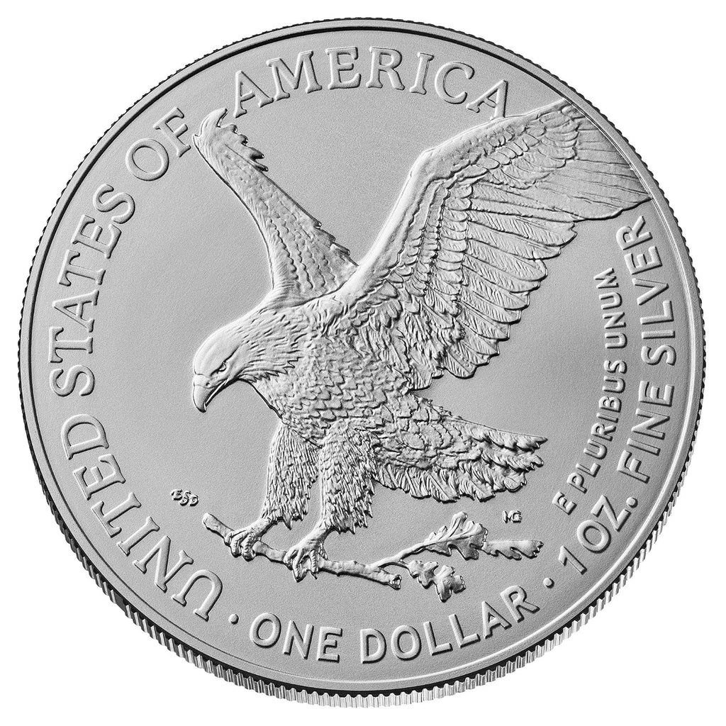 2026 U.S. Silver Eagle 1 oz Brilliant Uncirculated in 'It's a Boy' Holder with our Smyrnacoin Certificate of Authenticity Dollar Uncirculated US Mint