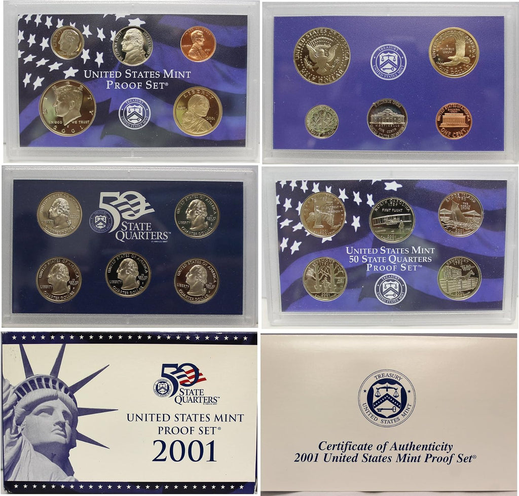 1999 S -2008 US Mint Set Clad Proof Set Run 109 coins