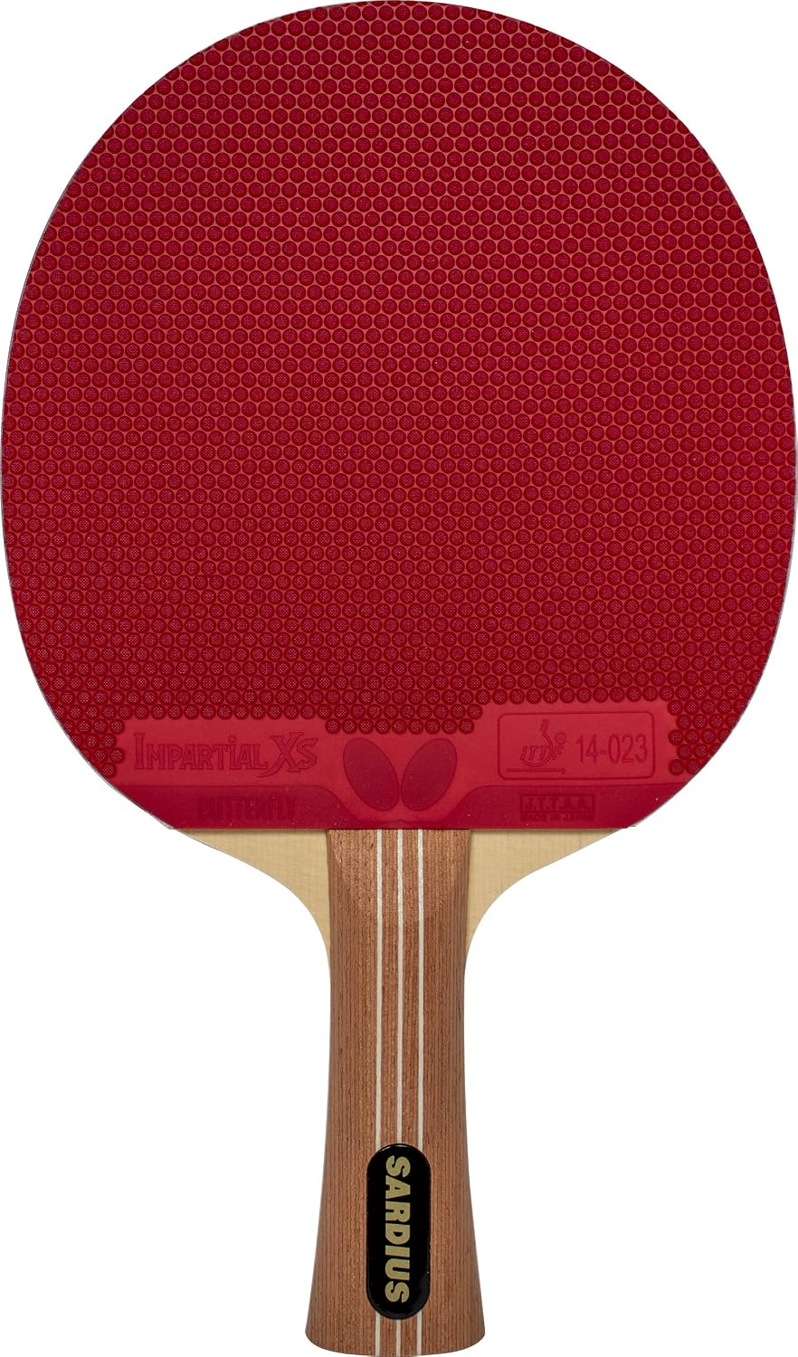 Butterfly Punisher Pro-Line Table Tennis Racket - Ideal for Incredibly Powerful Counter-Attacks from Both Sides - Recommended for Aspiring Professional Players - Pro-Line Series