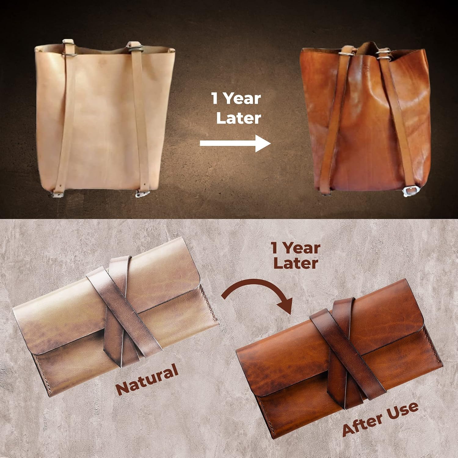 ELW Full Grain Cowhide Leather 4-5 oz [1.6-2mm] Thickness in Pre-Cut Size: 8-10 SQ FT, AB Grade Hide Vegetable Tanned Leather Using for Tooling, Carving, Molding, Dyeing Material for Craft, Hobby