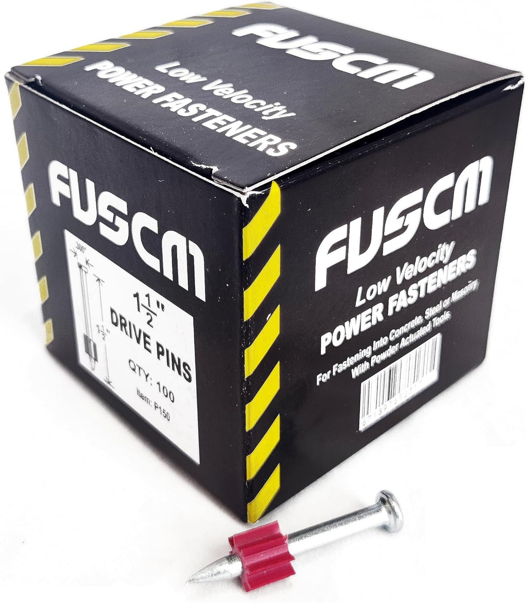 1-1/2' Fastener + .27 Cal Semi-Auto Powder Actuated Tool with power indicator