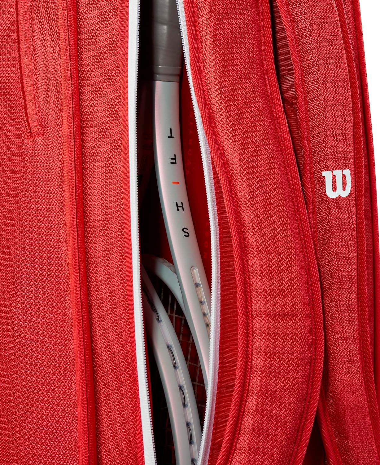 WILSON 2025 Super Tour Red Tennis Racket Bags