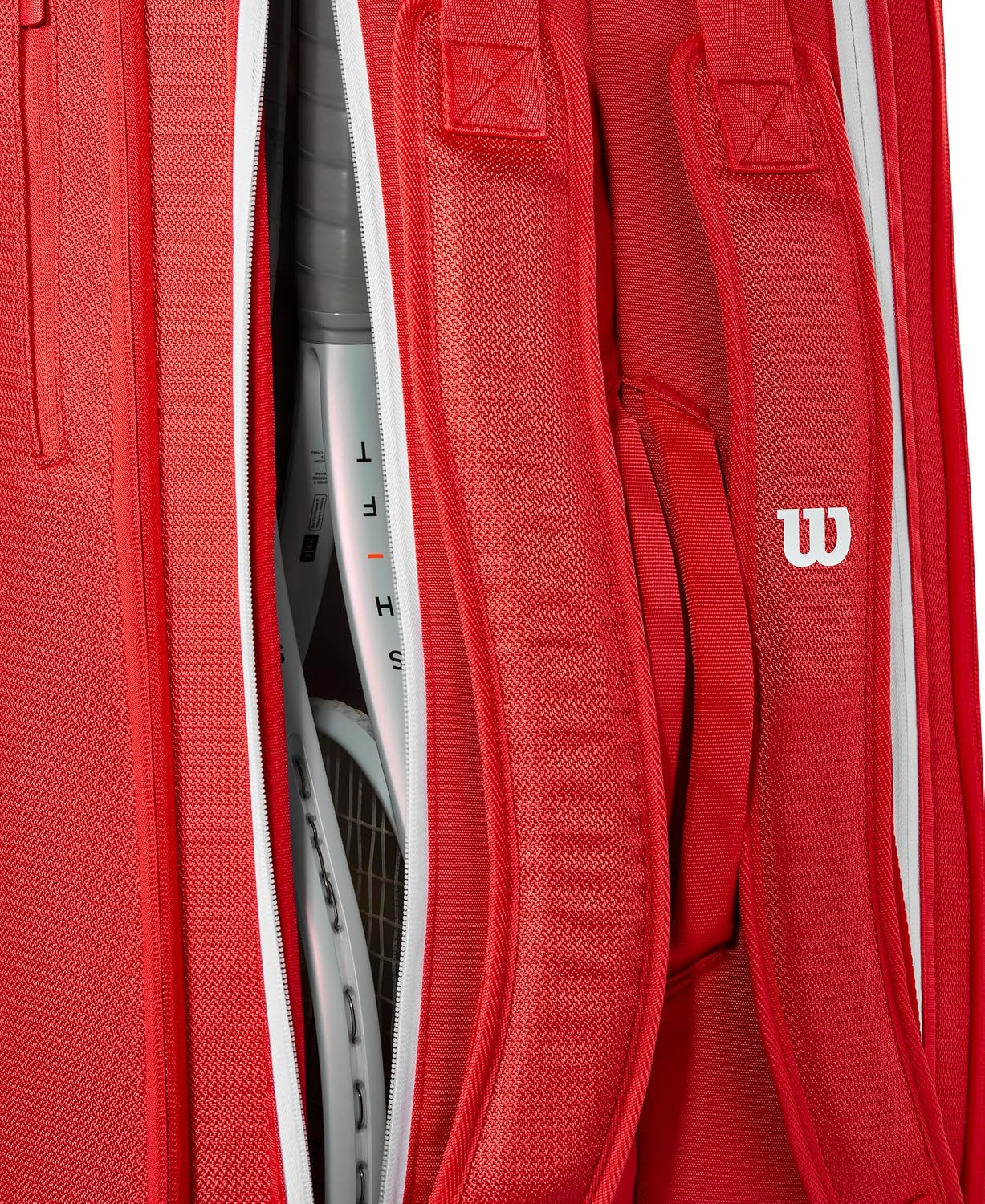 WILSON 2025 Super Tour Red Tennis Racket Bags